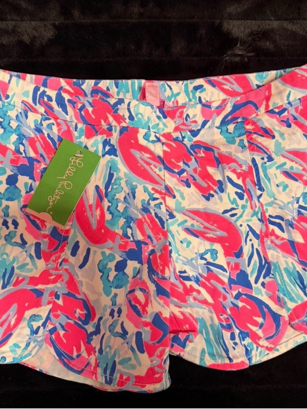 Lilly Pulitzer Pink & Blue Printed Women’s Shorts